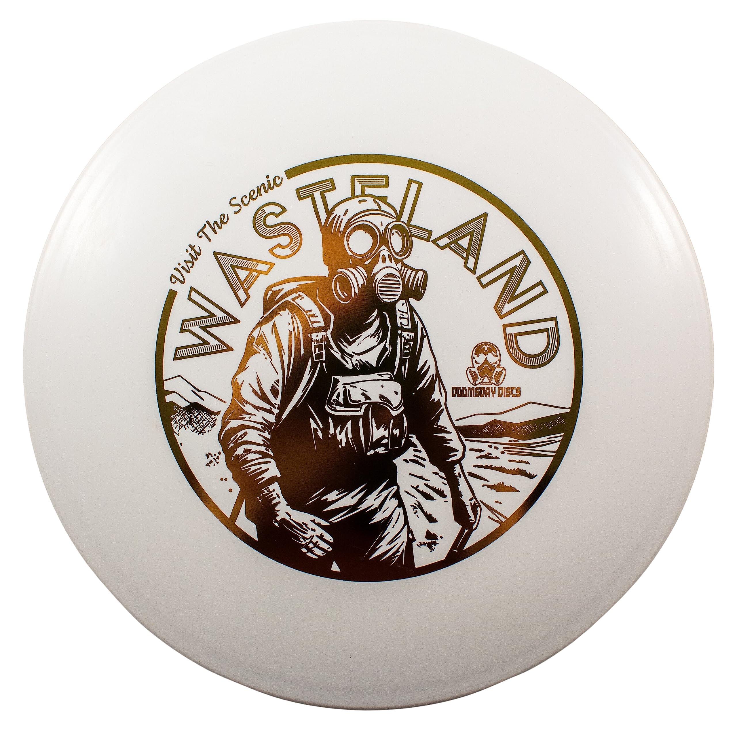 DOOMSDAY DISCS Wasteland Dependable Midrange | Soft Grippy Plastic Easy-Throw Disc Golf Mid-Range
