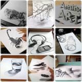 3D Pencil Sketches For Beginners