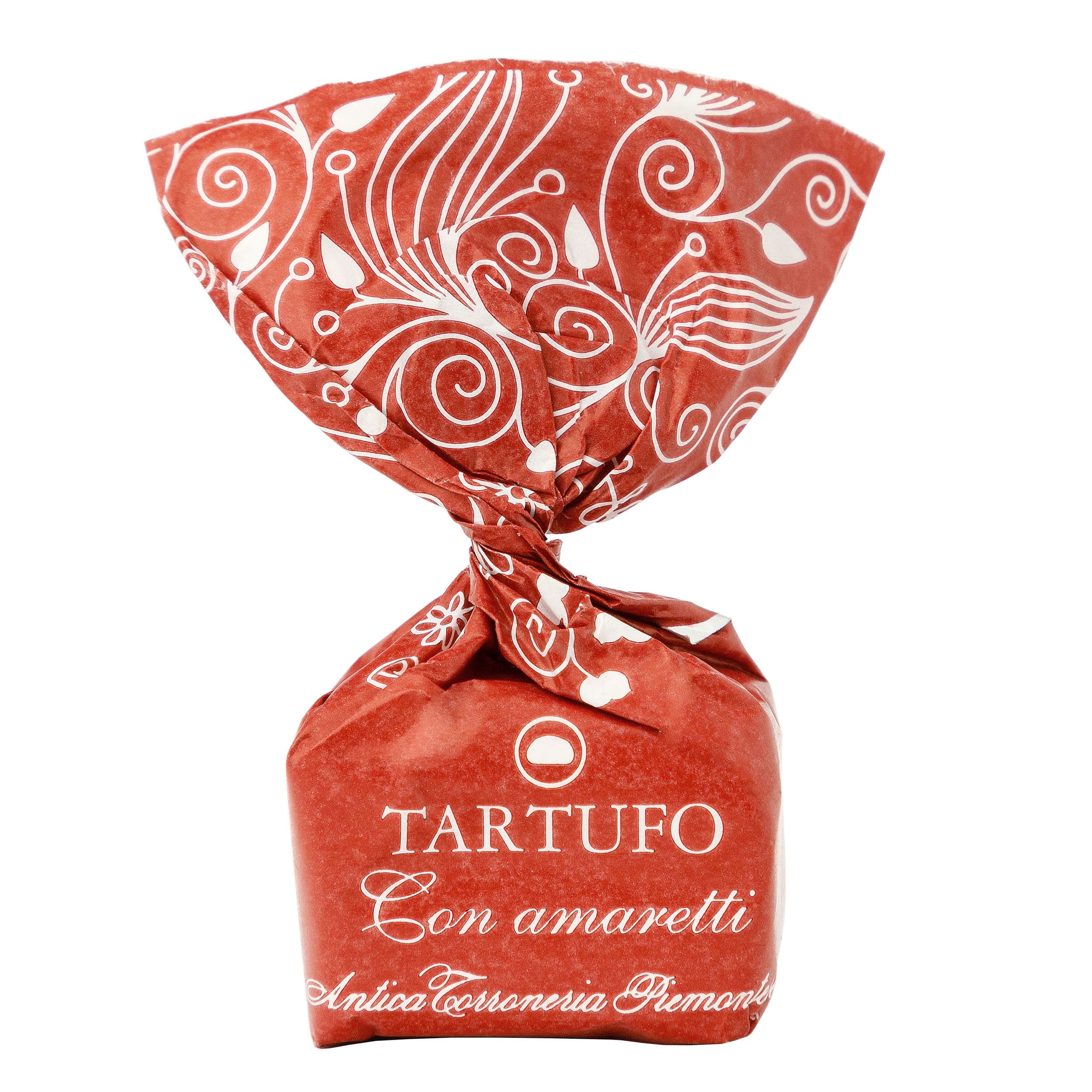 GUSTONE. Tartufi Dolci con Amaretti 70 Stück je 14g Antica Torroneria 1kg | IGP-geschützte Herkunft, Trüffel-Praline Amarettini Vollmilch-Schokolade Piemont Haselnüssen, Schokoladentrüffel, 32% Kakao