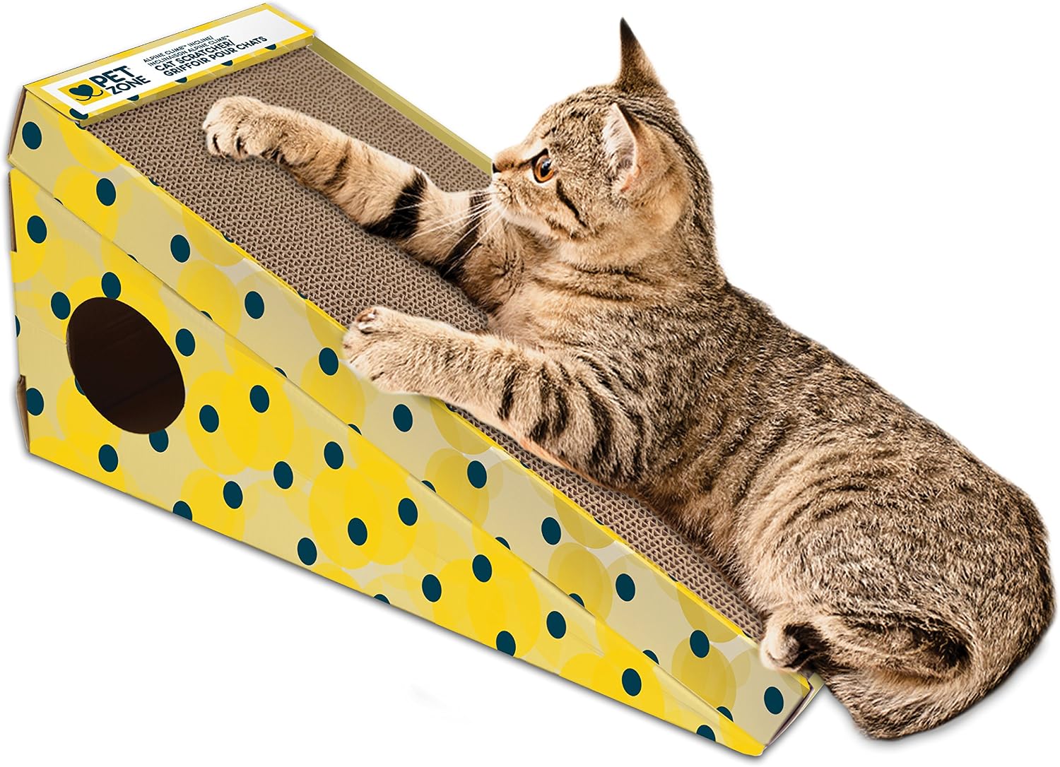Our Pets Alpine Scratcher/Climb Cat Toy (Cat Toys for Indoor Cats, Catnip Toys, Cat Gifts & Cat Toys Interactive) [Includes Cosmic…