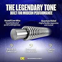 Vista 4 de DR Strings Cuerdas para bajo PURE BLUES (PB6-30)