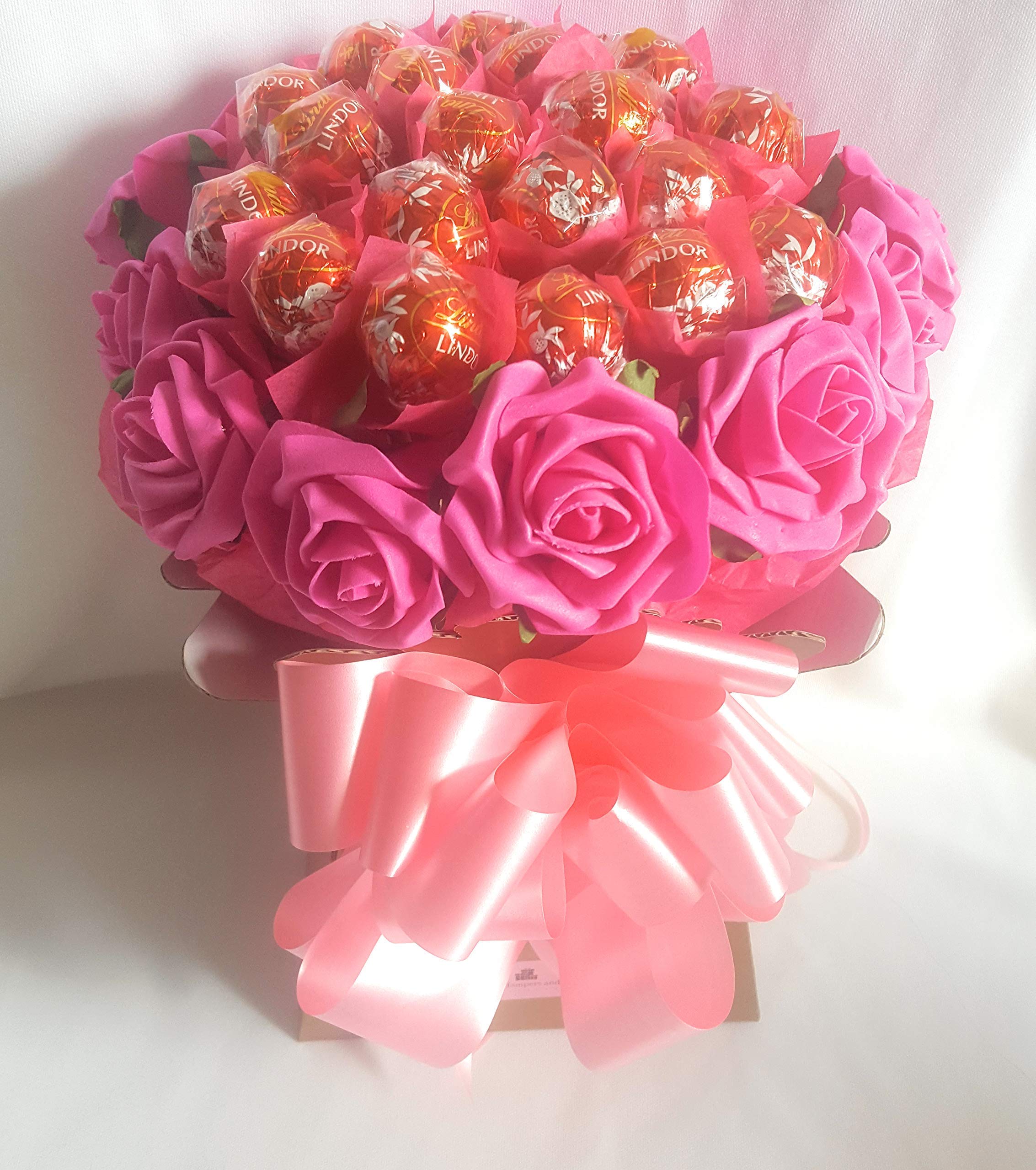 Chocolate Bouquet Luxury Pink - Sweet Gift Hamper