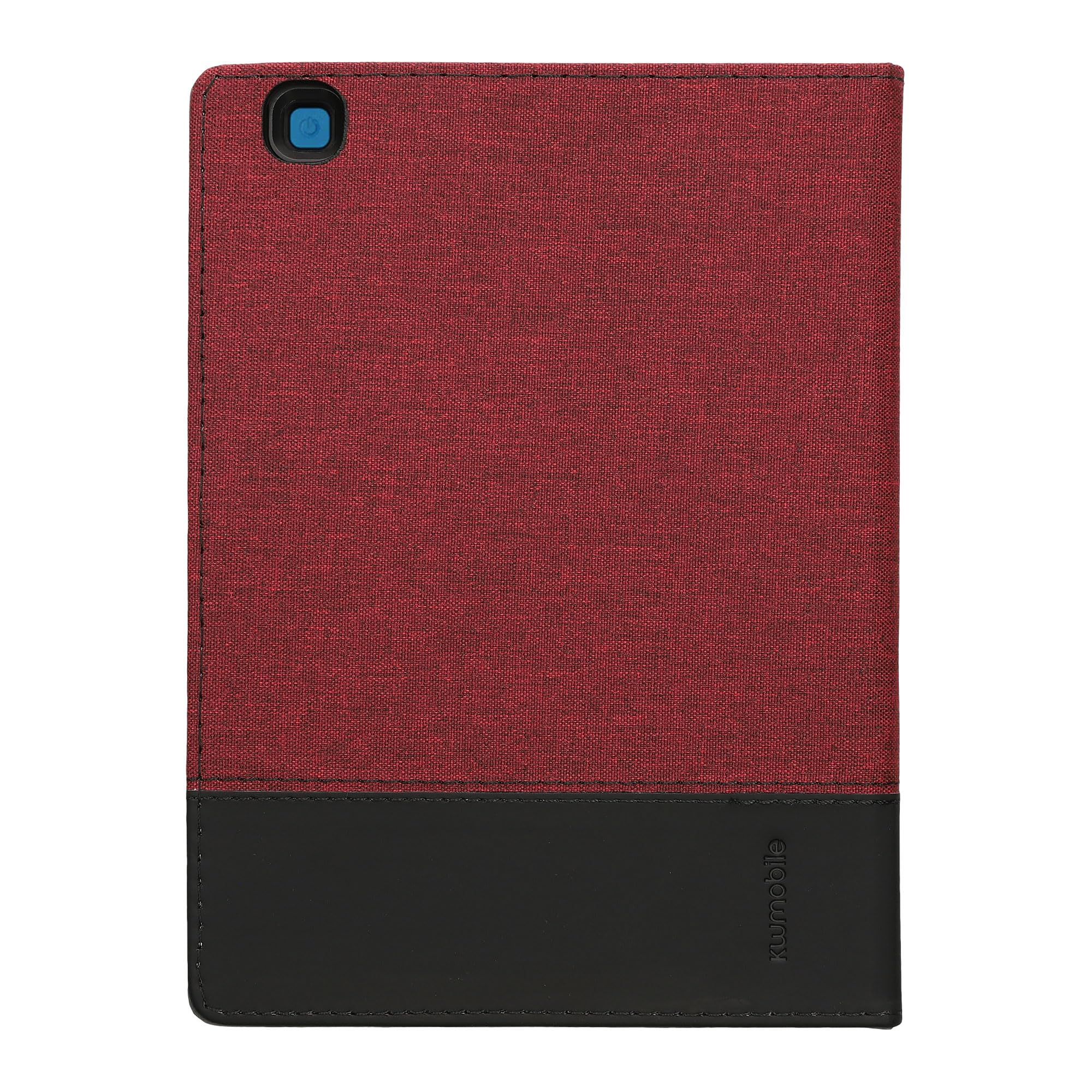Kwmobile Housse Liseuse Kobo Aura One - Étui Tissu Canevas Avec Rabat Magnétique Protection Complète