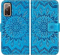 Vista 5 de Funda de teléfono para Samsung Galaxy S20 FE Gaxaly S 20 FE 5G UW 6.5 pulgadas con protector de pantalla de vidrio templado, cubierta delgada