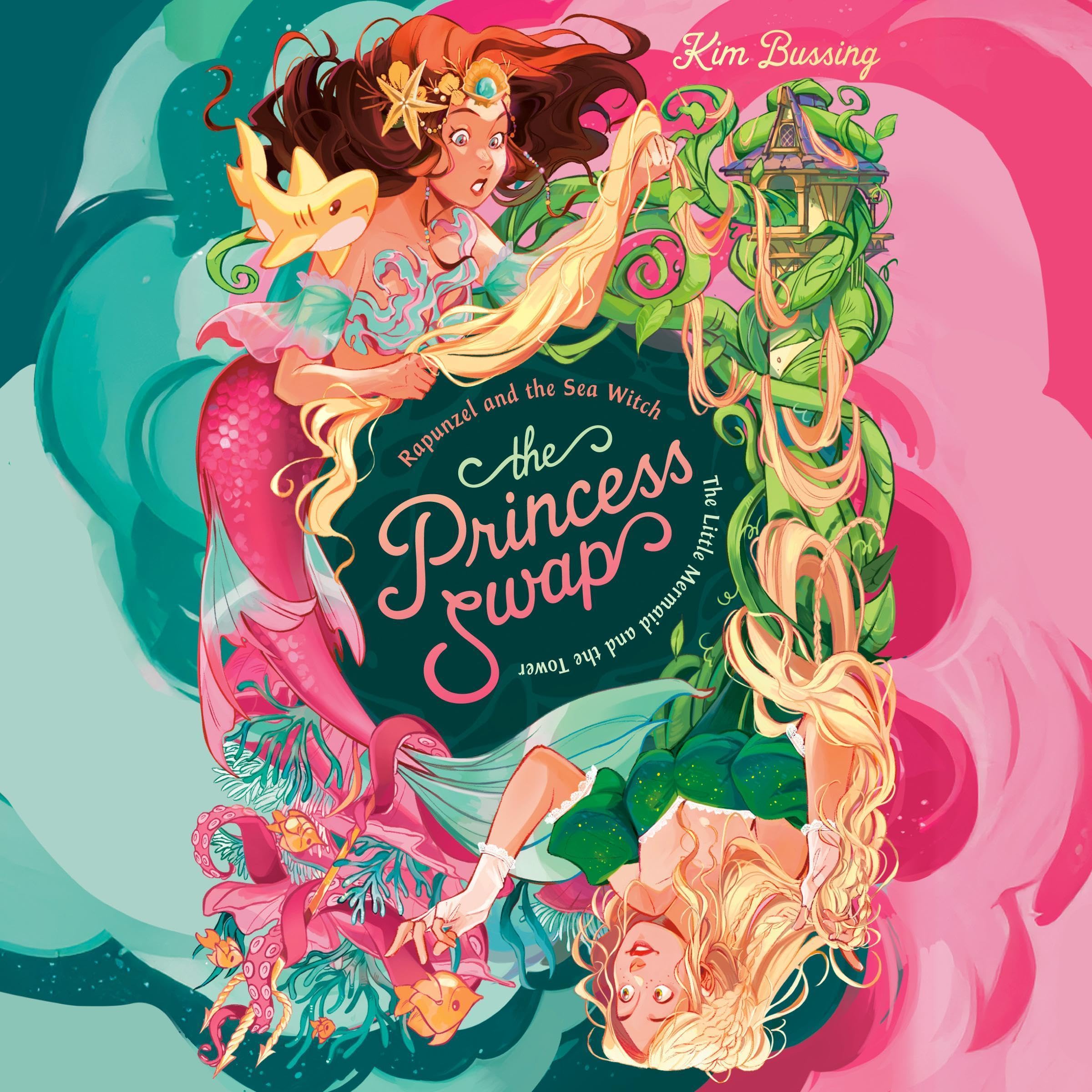 Cover art for Rapunzel and the Sea Witch (or, The Little Mermaid and the Tower)