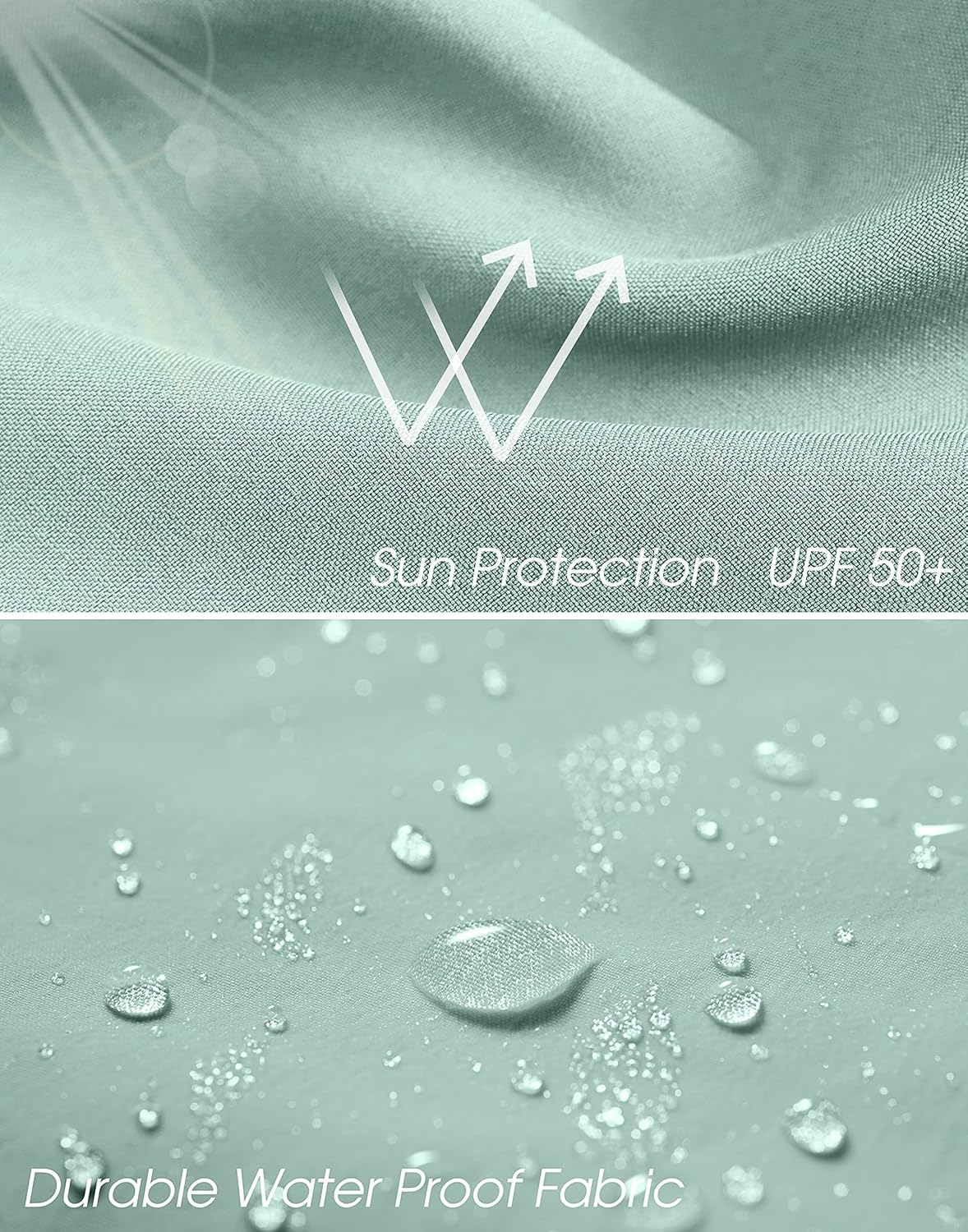 Pudolla Men's Hiking Cargo Shorts Quick Dry Outdoor Travel Shorts for Men with Multi Pocket for Fishing Camping Casual - Image 5