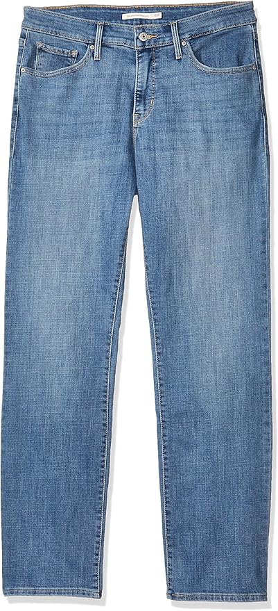 314 shaping straight jeans black