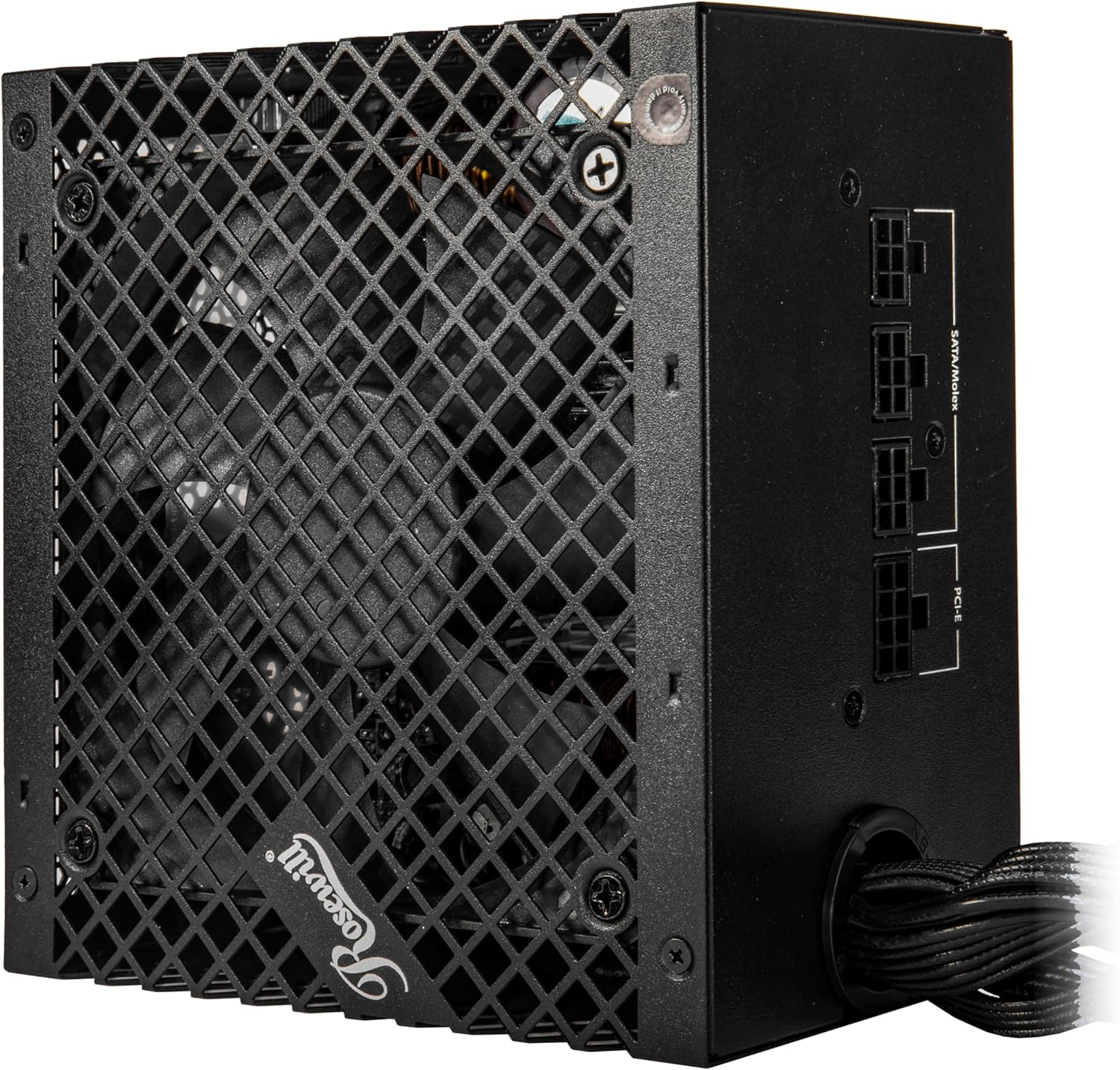Rosewill VSB 650W 80+ Bronze, ATX 3.0 & 3.1 Compatible, Semi-Modular Power Supply, PCIe 5.1 12V-2x6 Connector, 105°C/221°F Japanese Capacitor, 120mm ICB Silent Fan - 5 Year Warranty