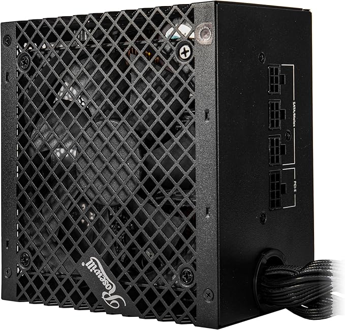 Rosewill VSB 650W 80+ Bronze Semi Modular ATX 3.0 miniatura 3