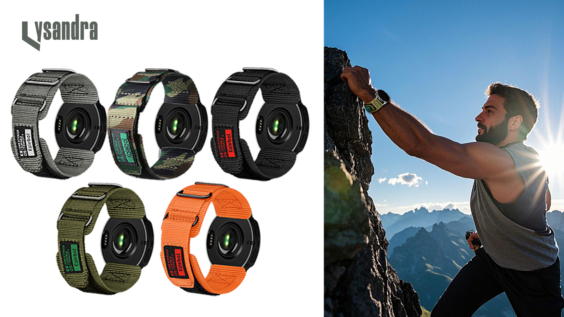 Correa deportiva de nylon para OnePlus Watch miniatura 7