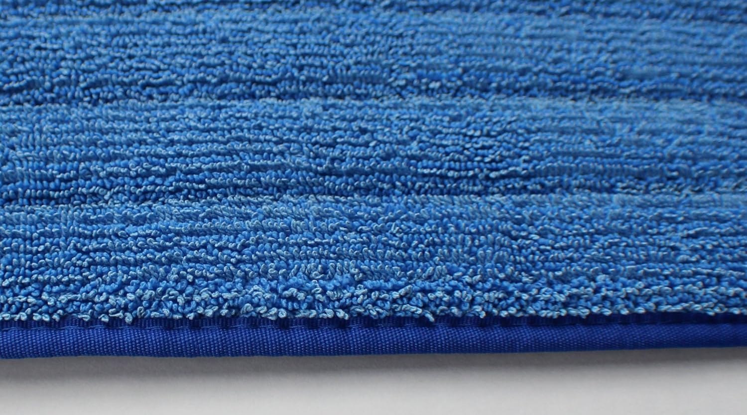 12-Pack of 24" Microfiber Mop Pads - Hook and Loop, Launderable, Wet/Dry