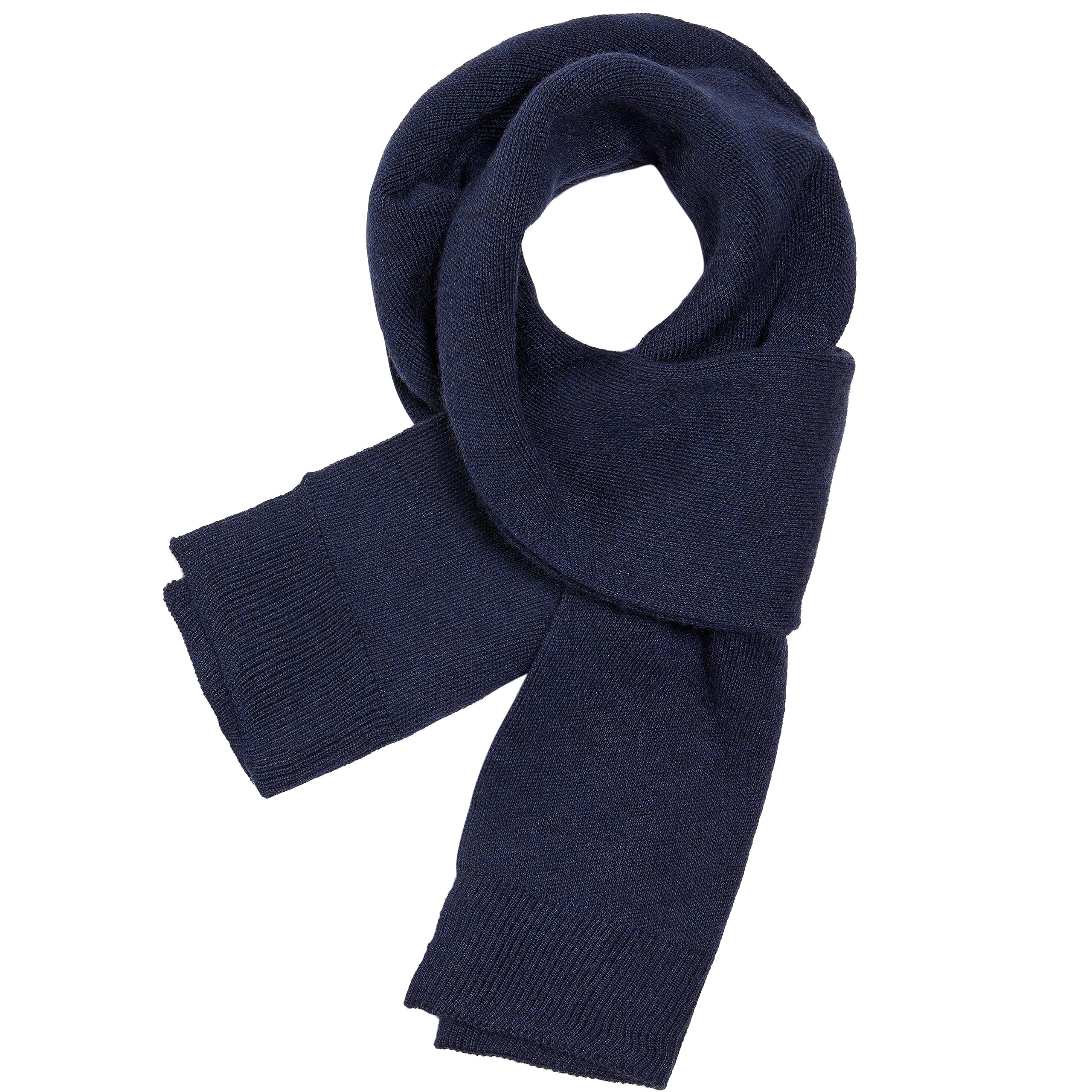 Enter the Complex® Sciarpa merino in 100% lana merino sostenibile, da donna e da uomo, a maglia, invernale, corta