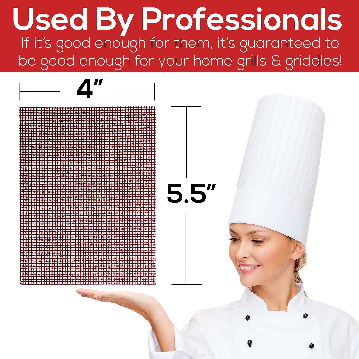 Avant Grub Pro-Grade Grill Screens 40 Pack. Scrub Away Burnt-On Grease & Carbon. Abrasive Mesh Resists Clogging & Wont Damage Cast Iron Cooktops, Restaurant Grills & Stainless Steel Flat Tops.