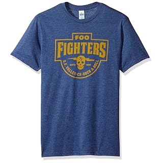 Foo Fighters FEA Men’s S.F. Valley Mens T-Shirt - Les Beatles, Paul McCartney, John Lennon, RIngo Starr, George Harrison