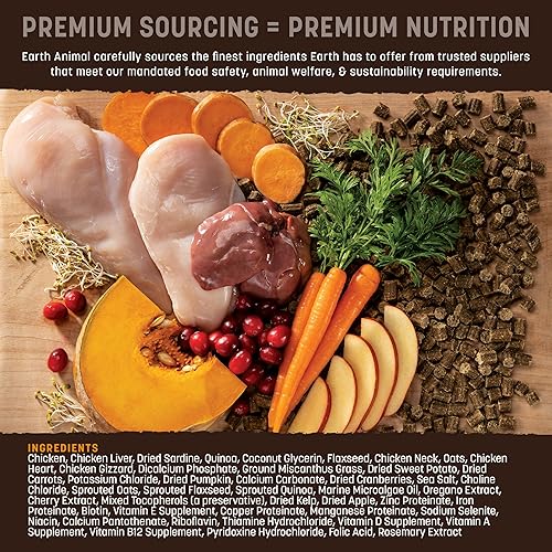 Miniatura 5 de Earth Animal Wisdom Alimento para perros secado al aire  Receta de pollo Alimento natural prémium para perros  Todas las razas y edades  Fabricado