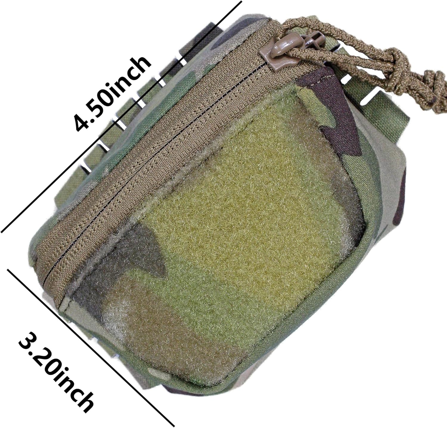 Tactical NVG Battery Pouch Helmet Mounted, Counter Weight Pouch GP Balance Retention for Fast MK1 PJ Airsoft Helmet