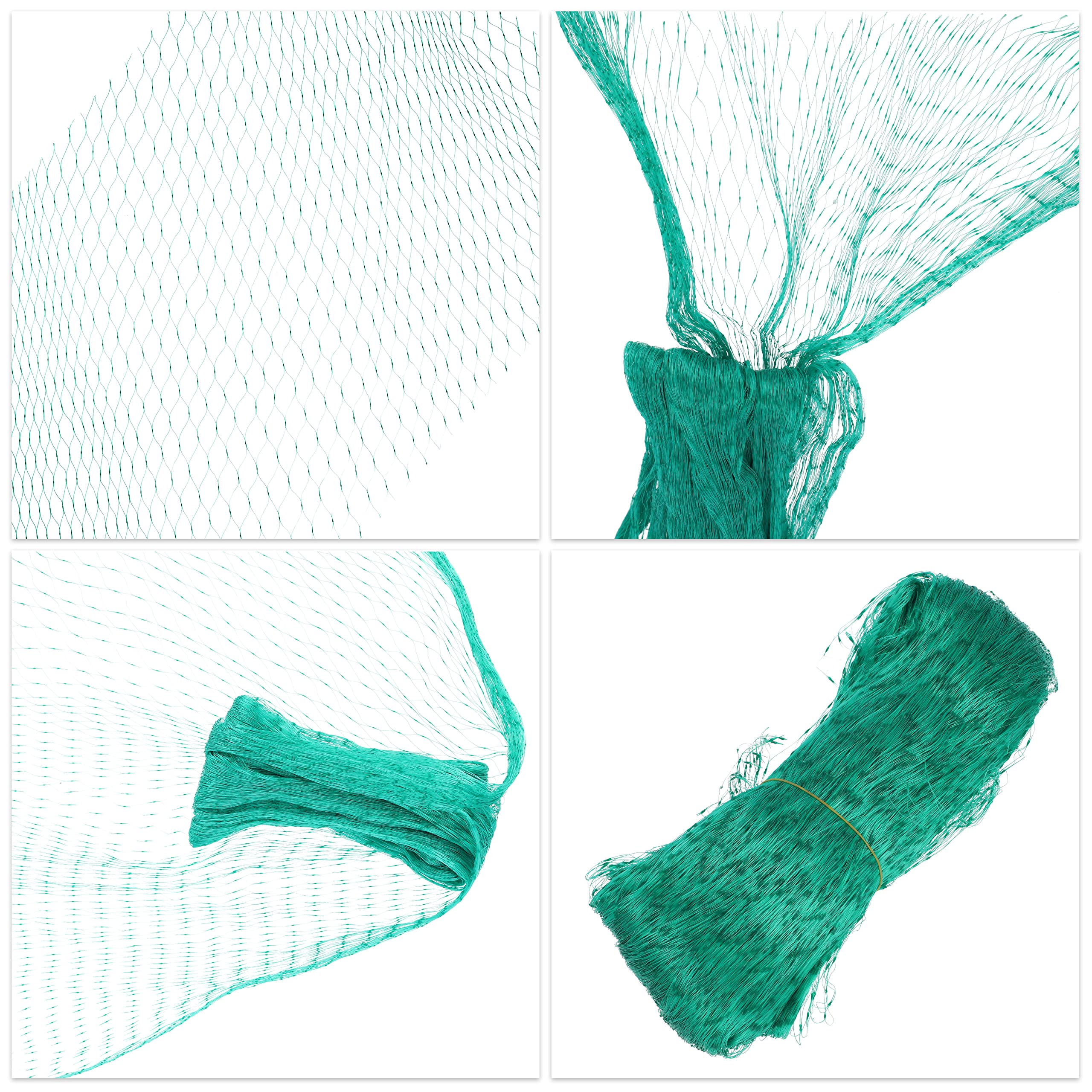 Videx Garden Filet Anti-oiseaux à Mailles Serrées Vert T. M / 4 X 5 M