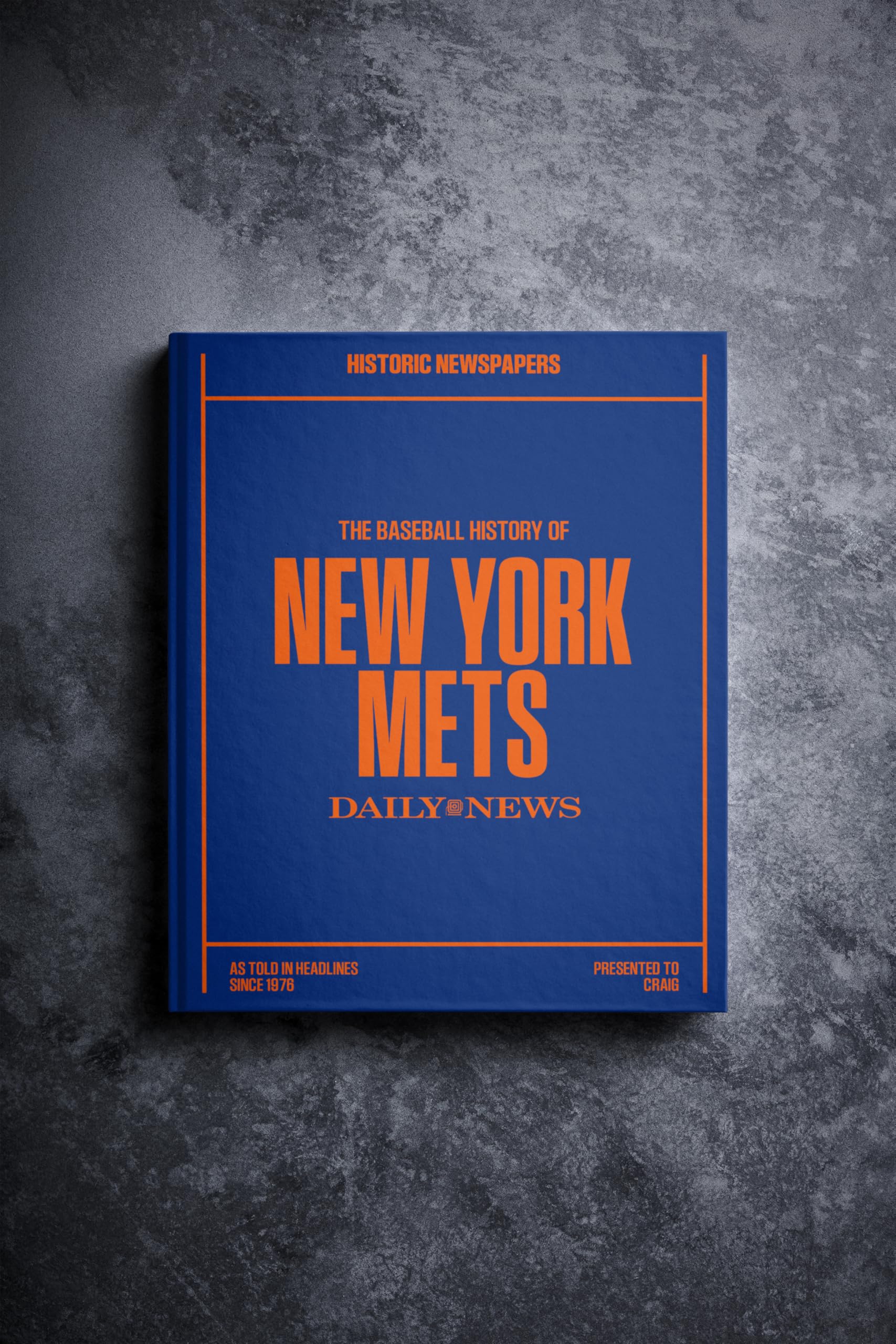 Signature Gifts Baseball History Book