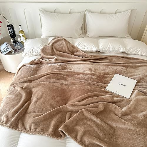 Miniatura 10 de Bucephalus Manta de tamaño individual de 60 x 80 pulgadas, manta de forro polar suave y ligera para sofá, cama, manta acogedora de microfibra de 300