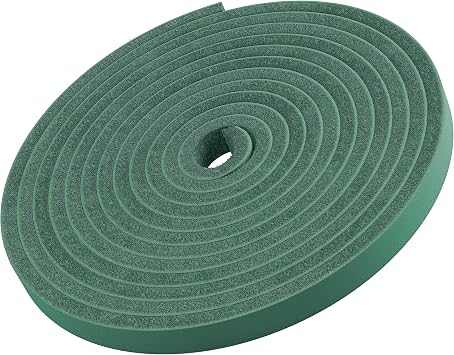 TOFL Leather Straps for Crafts and Baseball Laces | 2 Pieces 72 Long x 1/4 Wide x 1/8 Thick | Leather Cord for Jewelry Making and Craft Projects - Green