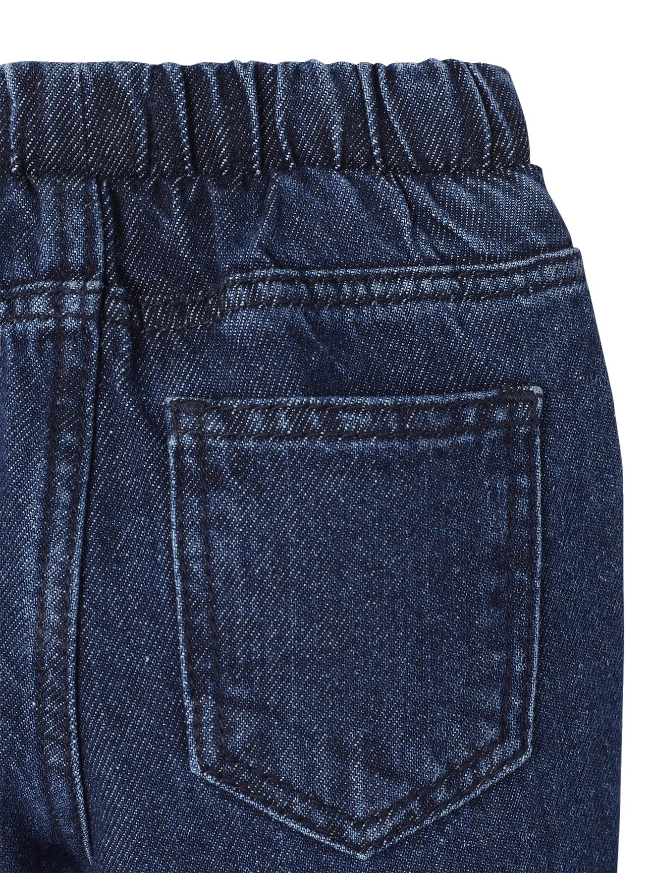 Vertbaudet Baby Jeans mit Dehnbund Basic, Bundweite verstellbar