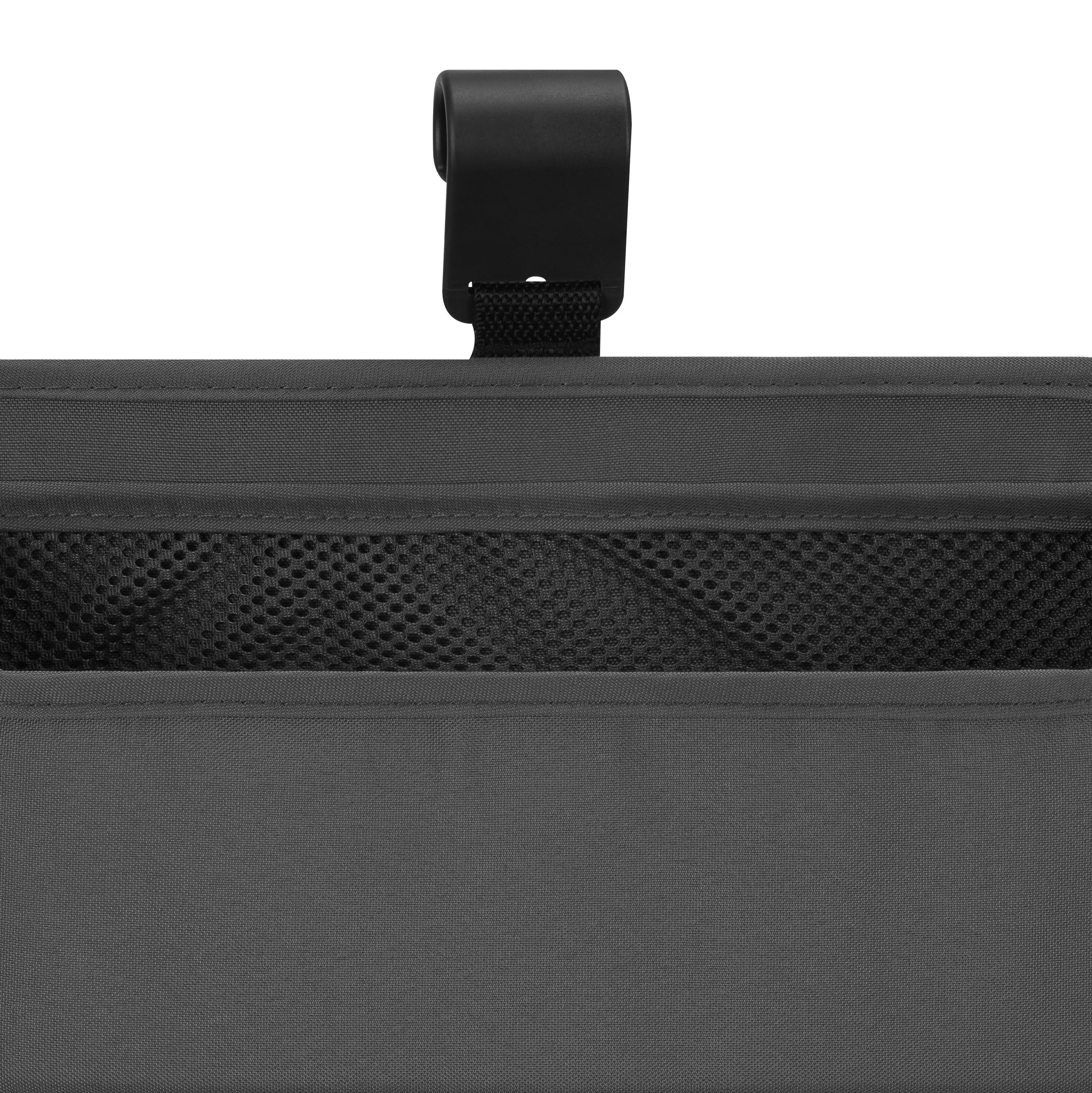 lionelo Organizer per Letto Bambini Sidepocket Large, Organizer Appendibile per Lettino, Fasciatoio, Pannolini, Salviette, Cameretta, 58x11x58 cm