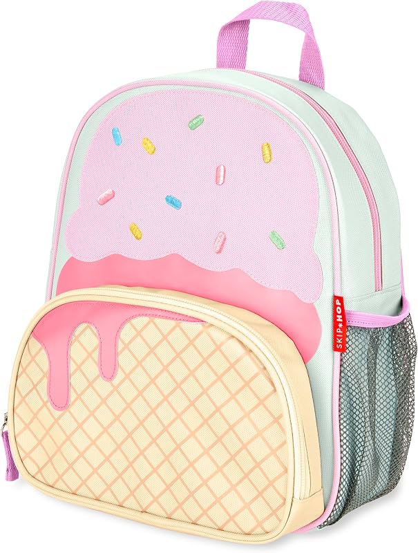 Sparks Little Kid's Backpack, Preschool Ages 3-4, Ice Cream