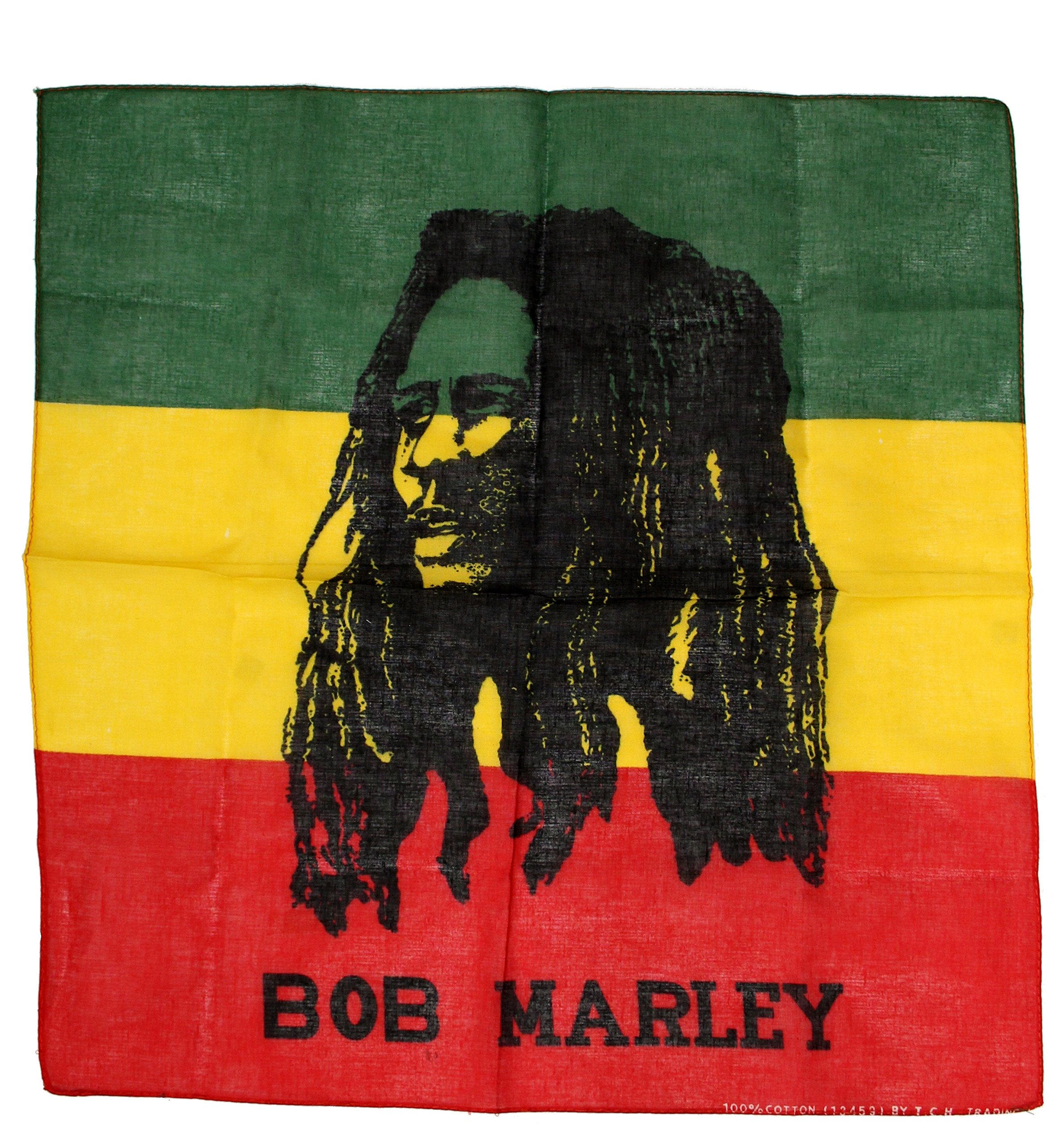 Zac's Alter Ego Rasta Stripe Bob Marley Cotton Bandana