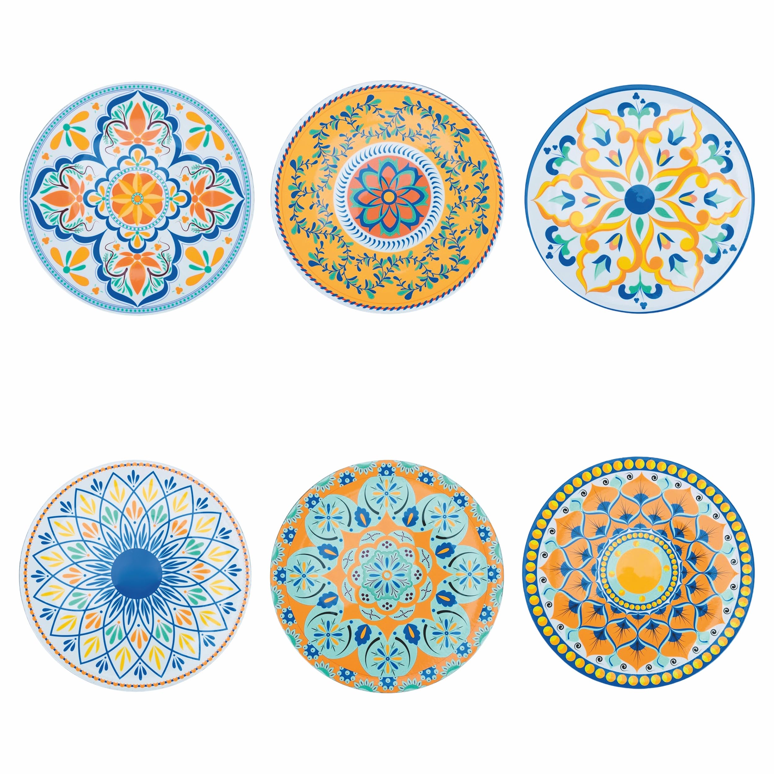 Set 6 Sottopiatto Ø 33 cm in plastica PP, Sicilia
