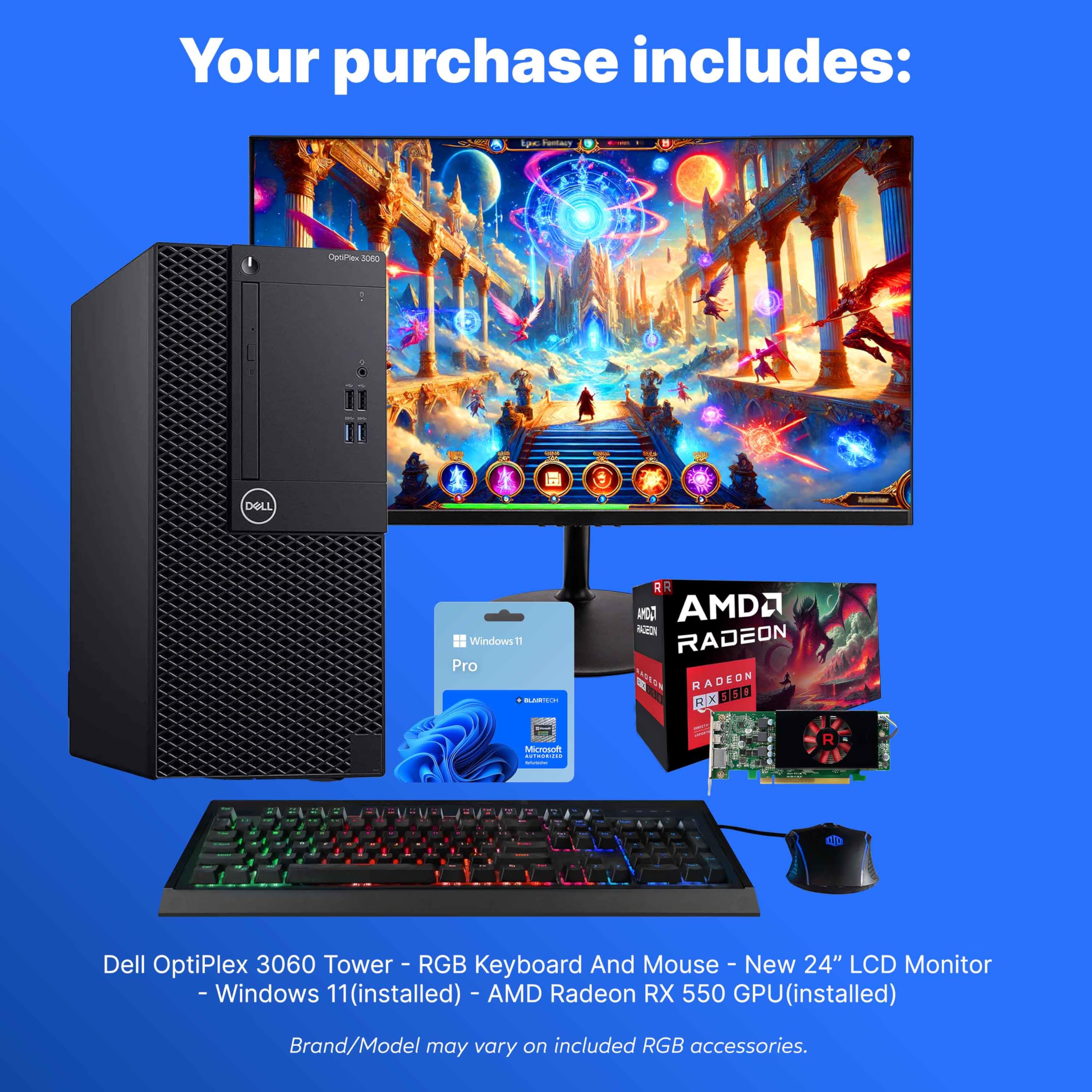 Amazon.com: Dell OptiPlex 3060 Tower PC | Intel Core i5| 32GB RAM