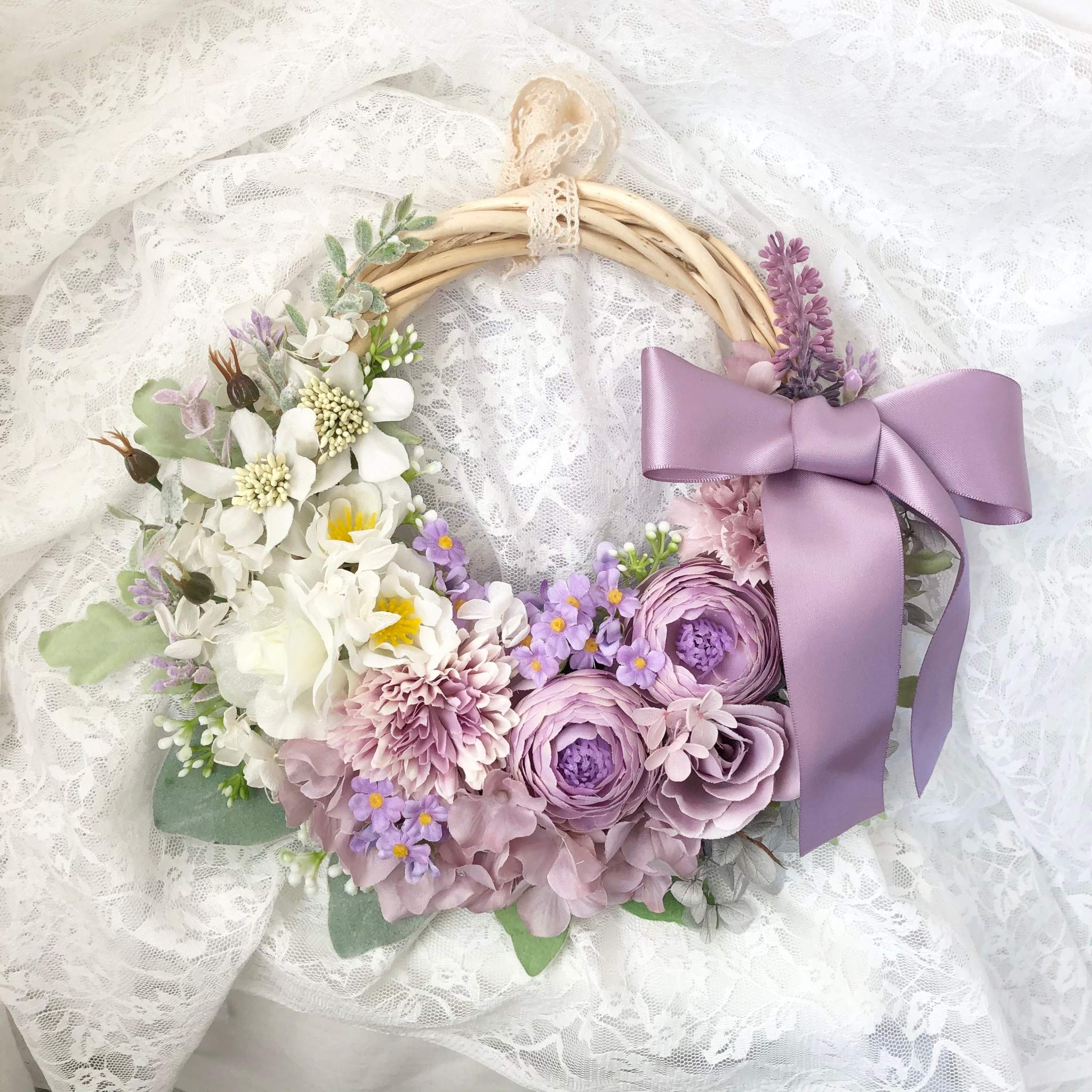 ポポラスとルナリアのハーフリース＊ラッピング無料 プレゼント 一点物