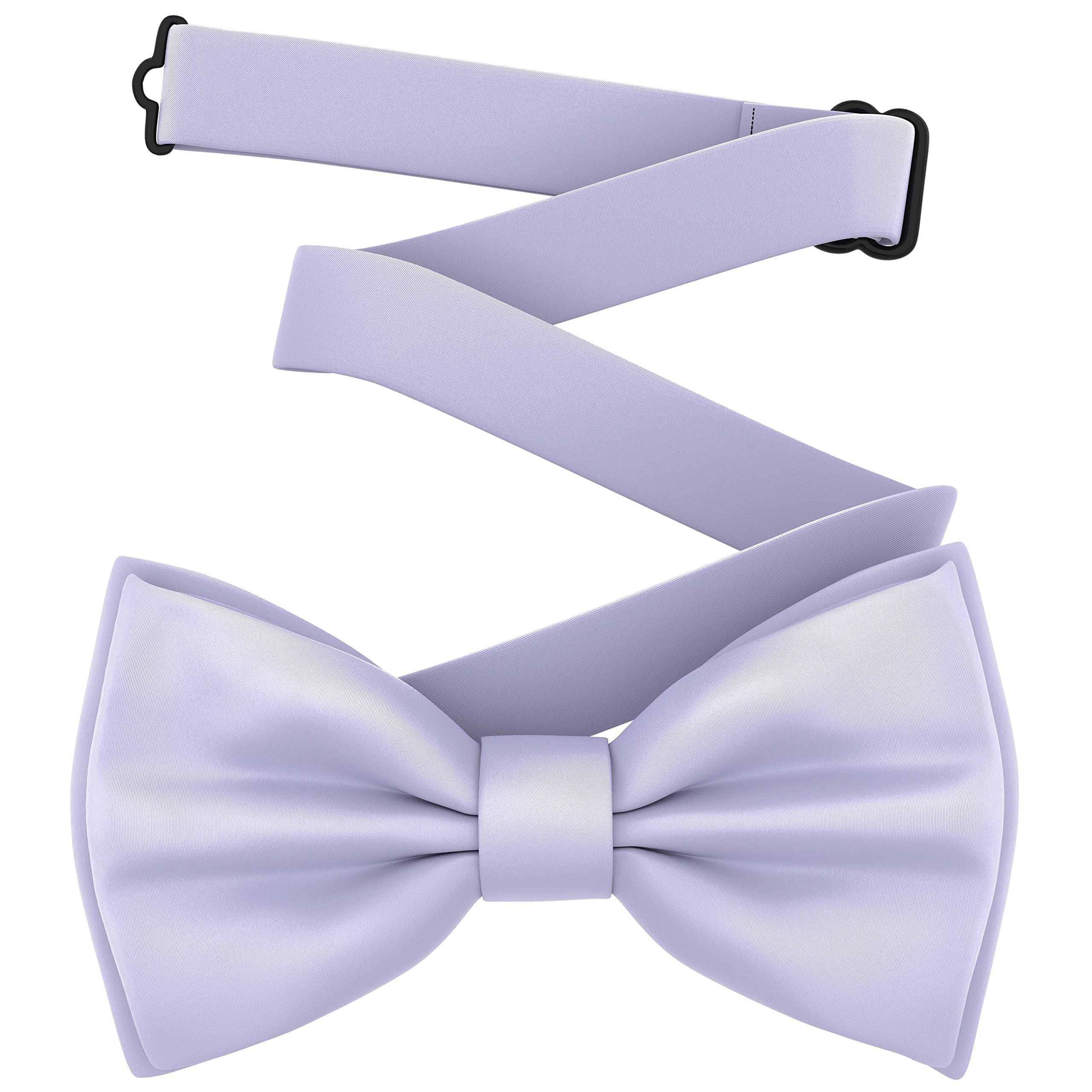 Adam Young Men's Bow Ties Pre-Tied Style Formal Satin Classic Bowtie for Tuxedo Faux Silk