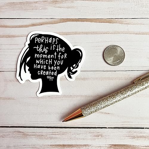 Miniatura 6 de Swaygirls scripture sticker | Bible verse sticker | Esther 4:14 sticker | Christian religious faith stickers