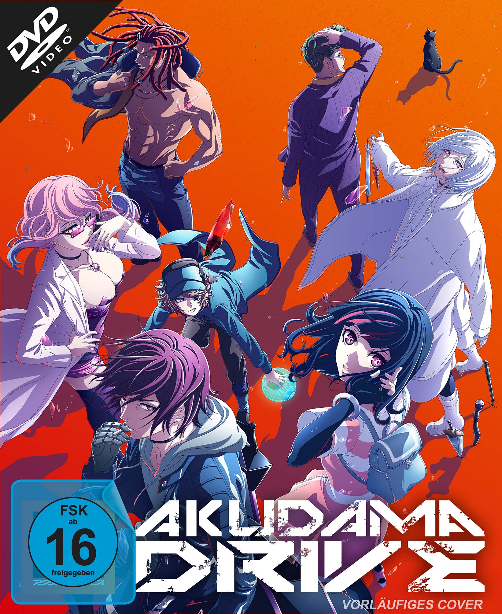 Akudama Drive - Season 1 - Vol. 3 (Ep. 9-12) in Collector's Slipcase (DVD)