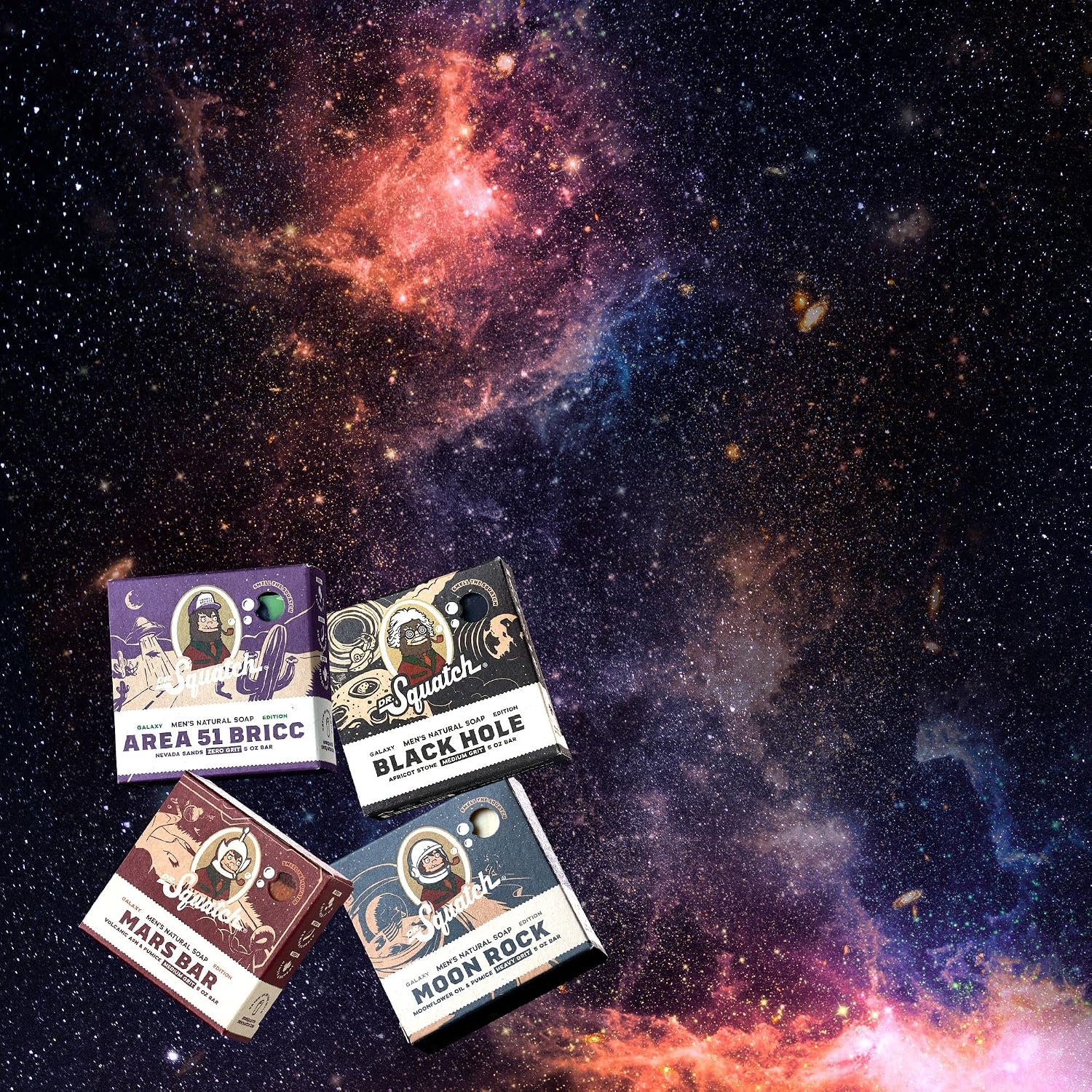 Dr. Squatch Galaxy Soap Bundle