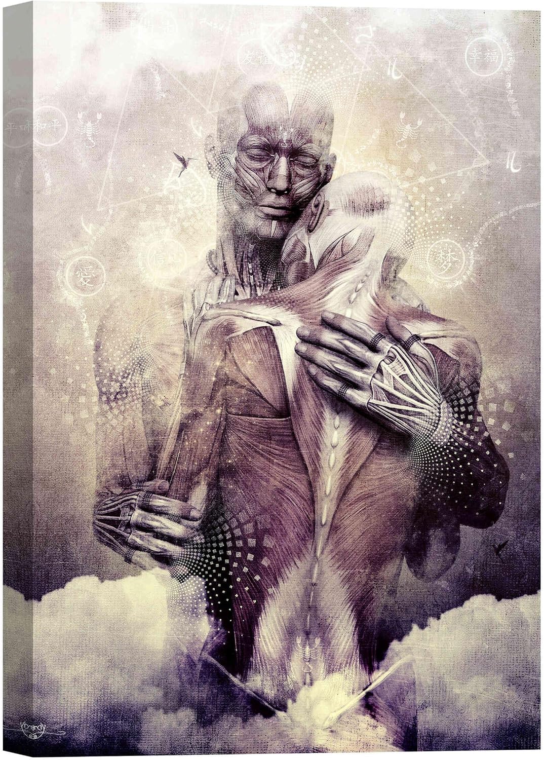 Epic Graffiti 'If Only The Sky Would Disappear' by Cameron Gray, Canvas Wall Art, 18"x26"