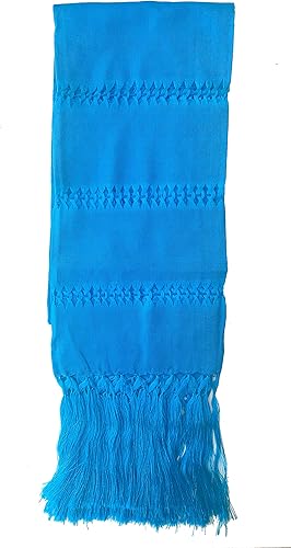 Miniatura 2 de ALKIMIA INC Chal mexicano hecho a mano Fiesta Rebozo XL