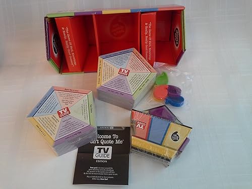 Vista 4 de Juego de mesa "Don't Quote Me". Guía de TV