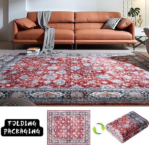 Miniatura 221 de Rugcomf Tapete para puerta interior, 2 x 3, lavable a máquina, tapete antideslizante de pelo bajo, para entrada, cocina, puerta principal, entrada