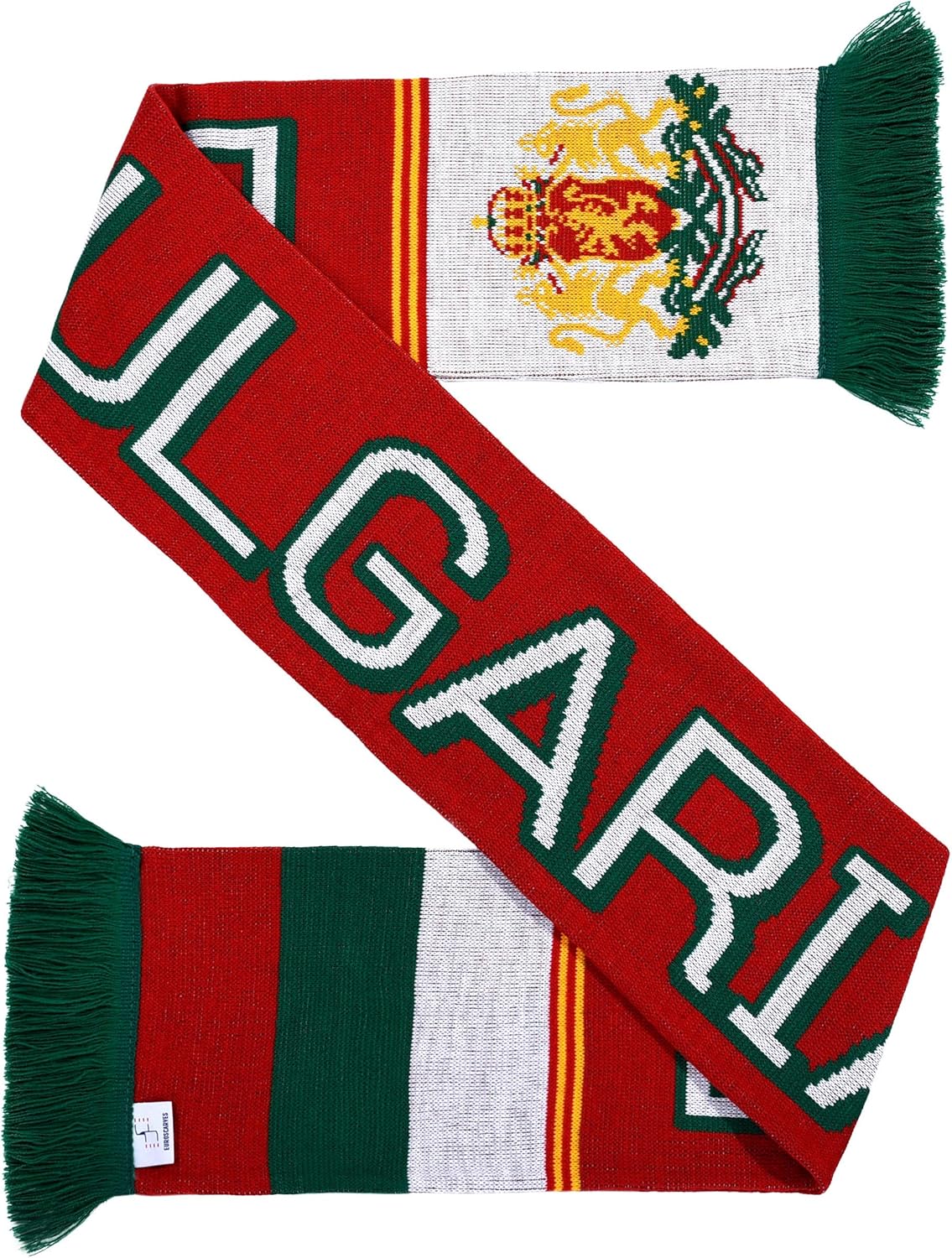 Bulgaria Soccer Knit Scarf