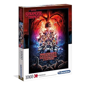 Clementoni 39543 Jigsaw Puzzle Stranger Things 1000 Pieces