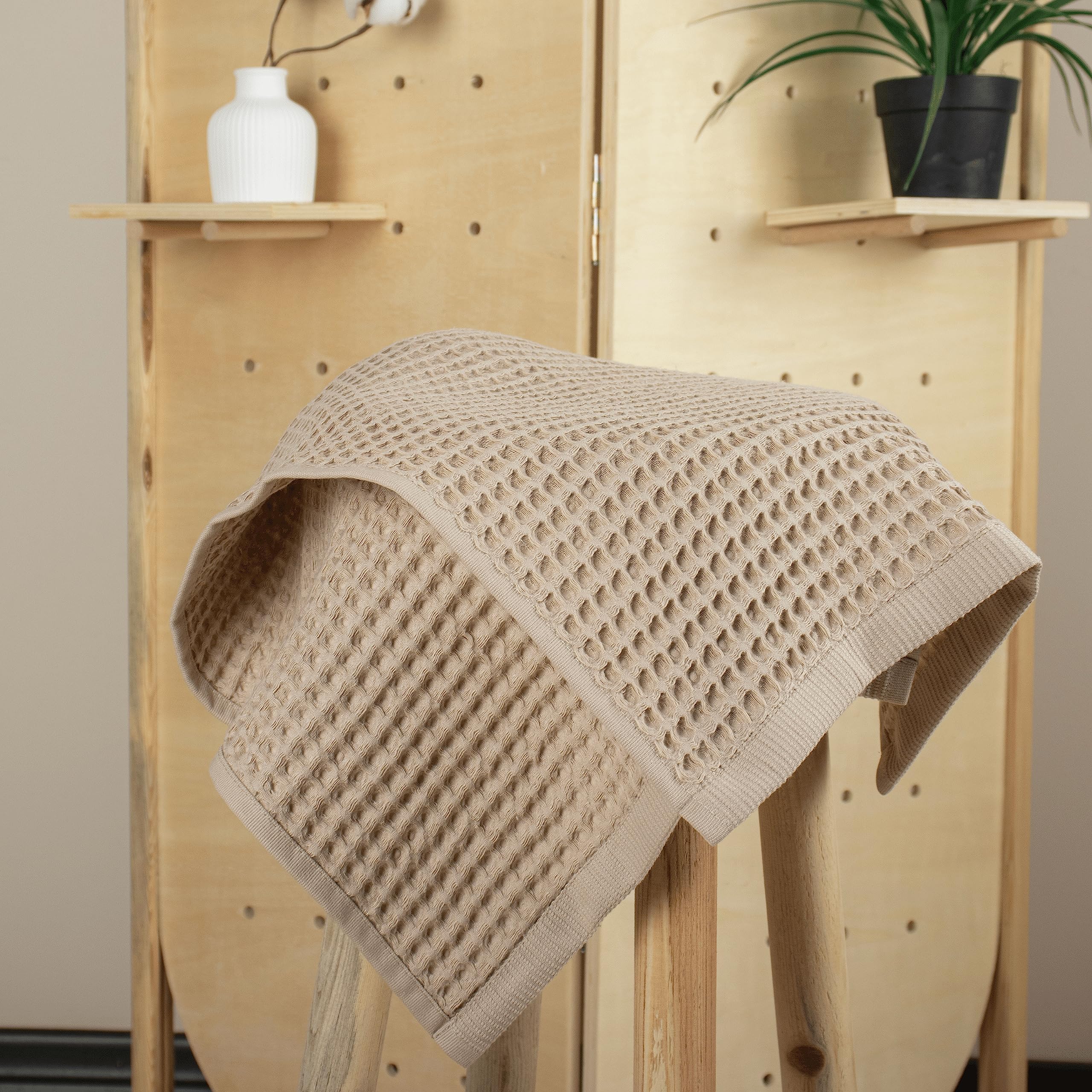 Set di asciugamani in cotone turco da 6 pezzi, 100% premium