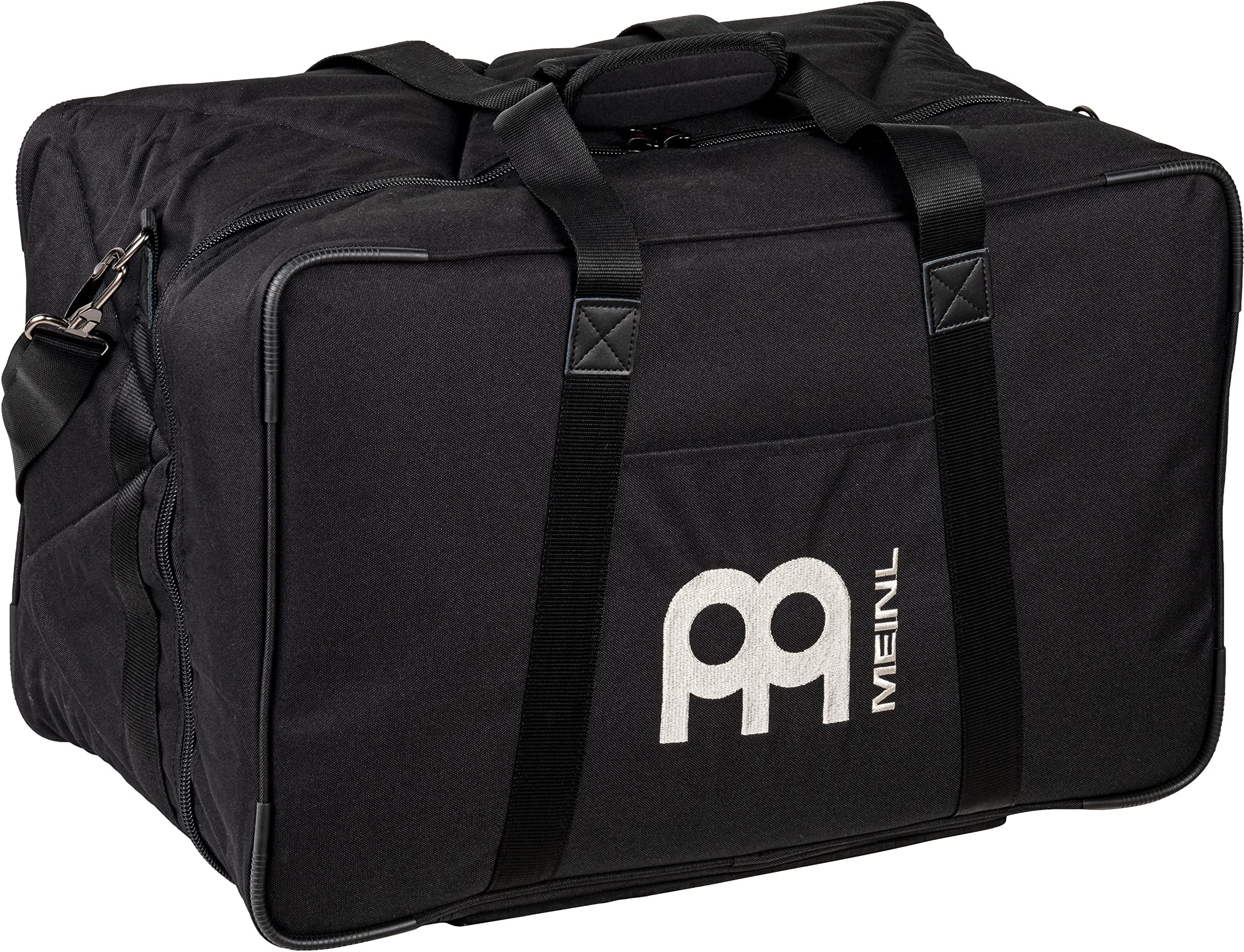 Meinl Percussion Cajon Box Drum Bag, Professional Standard Size-Heavy Duty Nylon, Shoulder Strap and Strong Carrying Grip, Black, (MCJB)