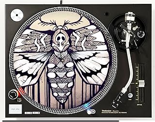DJ Moth illustrations #2 Scratch Pad 1200 Vinyl Memorabilia 12
