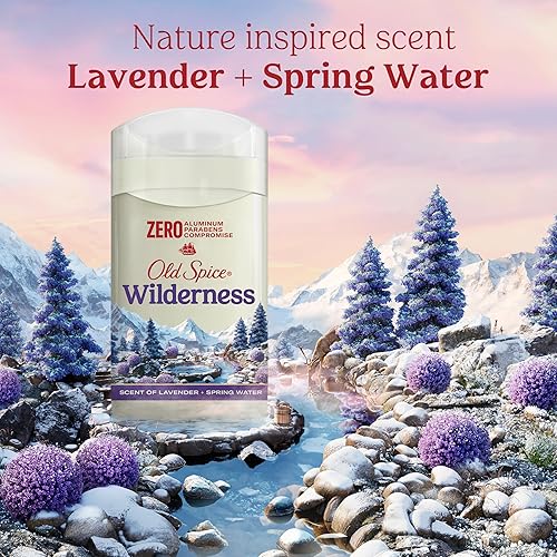 Miniatura 6 de Old Spice Desodorante para hombre sin aluminio con lavanda, 3 onzas (paquete de 3)