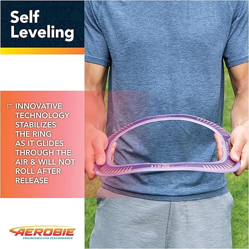 Miniatura 4 de Aerobie Anillo de lanzamiento Pro Blade, juguete ligero para niños para discos de golf, juegos en el patio trasero y más, juegos al aire libre para