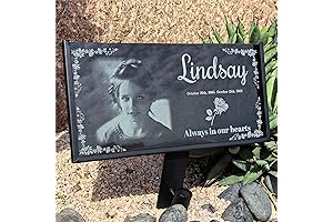 Personalized Human Memorial Stone Grave Plaque for Loved Ones