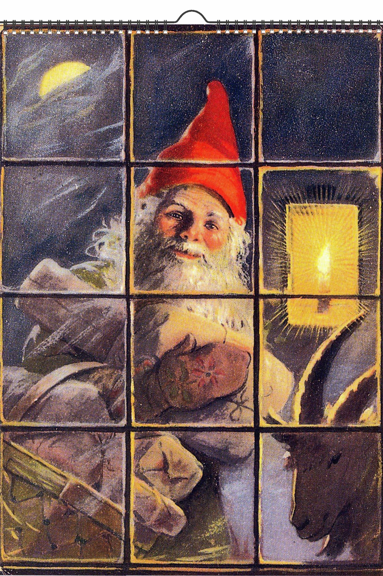 Gnome Christmas 2025 Calendar December