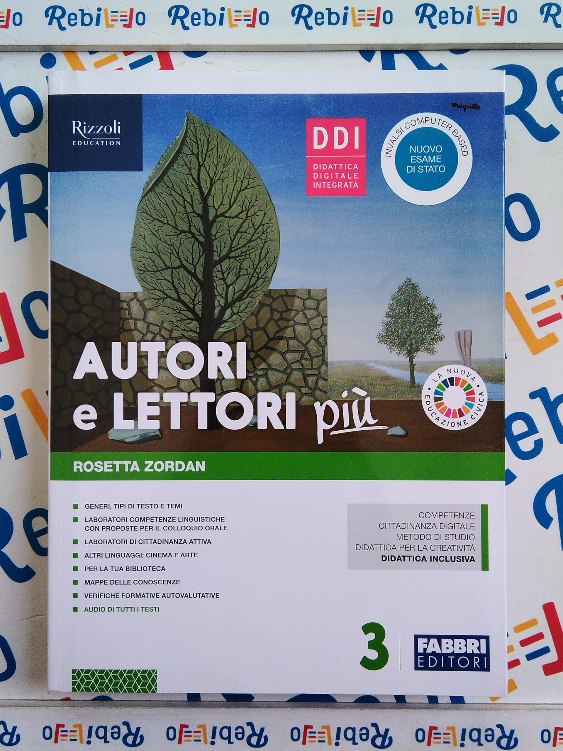 AUTORI E LETTORI PIU' 3 - LIBRO MISTO CON HUB LIBRO YOUNG - (9788891534613) + Materiali didattici – Rebillo