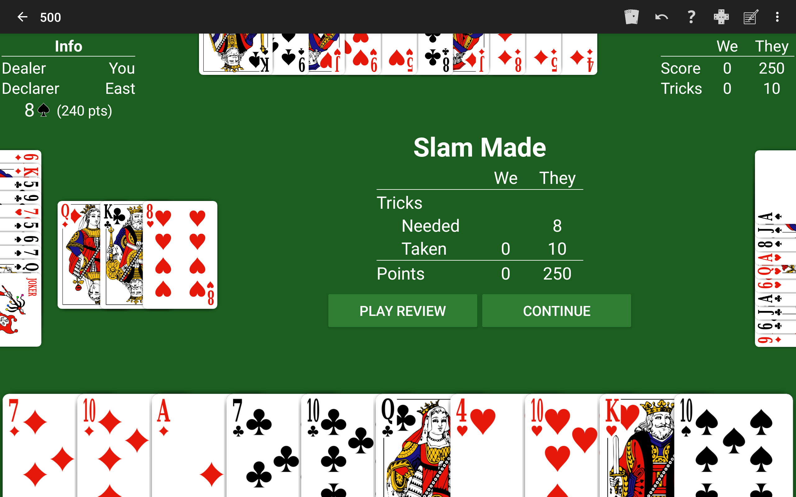 View of Five Hundred (500) by NeuralPlay:Amazon.com:Appstore for Android